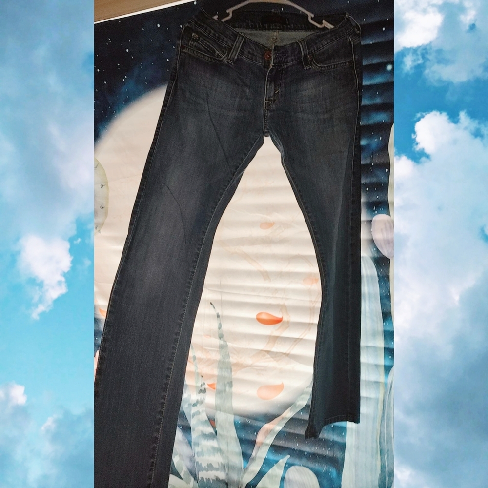 Levi's Blue Boot Cut Jeans - Tilted 504